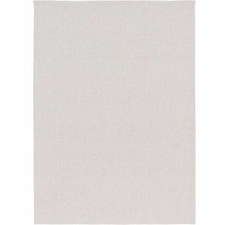 Tapis Salon Tufté Texturé Effet Bouclé Crème 120x170