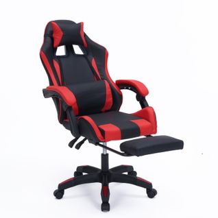 Altair - Chaise Gaming De Bureau Ergonomique Inclinable Noir Et Rouge