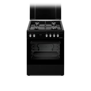 Cuisinière Gaz Black Mat - Sccg64c-bm