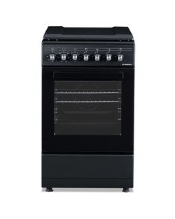 Cuisinière Gaz 4 foyers gaz Black Mat - Sccg54c-bm