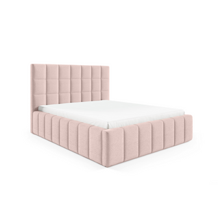 Lit Coffre Tissu Chenille 180 X 200 Florence