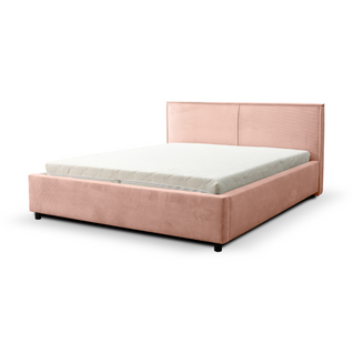 Lit Coffre Velours Côtelé 180 X 200 Eloise