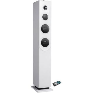 Tour De Son Bluetooth Inovalley Hp33-cd - Lecteur Cd - Haut-parleurs 100 Watts - Blanc