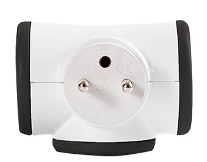 Triplite Rotative Noire 3x16a - Watt And Co