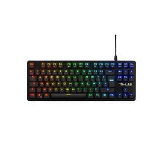 Clavier Gamer - Keyz Plati. Tkl - Mécanique (switch Rouge) - Low Profile - Rgb - Noir