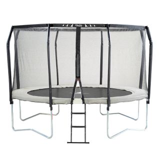 Trampoline De Jardin Rond Ø366cm Avec Filet De Sécurité + Échelle - Fabrication Européenne