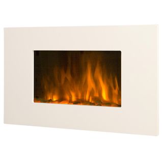 Cheminée Électrique 2000w Avec Télécommande - White Loft