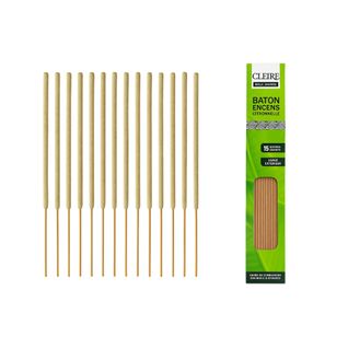 Encens Géant Citronnelle X30 – Anti-moustique Extérieur 40cm