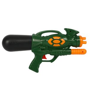 Pistolet à Eau Enfant Modèle Militaire Longueur 30 Cm Kaki Noir Et Orange Pour Jeux De Plein Air Et