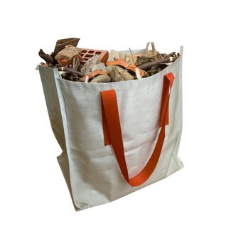 Pack De 2 Sacs à Gravats Résistants 50 Kg – Polypropylène Réutilisable Pour Déchets De Chantier