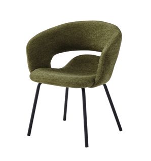 Travis-fauteuil De Table En Tissu Luxury Kaki