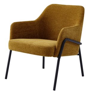 Layton-fauteuil En Tissu Luxury Moutarde