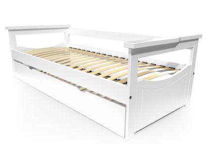 Lit Gigogne 90x190 Topaze Pin Massif