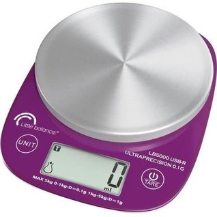 Balance Culinaire - Lb 5000 Pro Inox 5.1 - Ultraprécision - USB - Réparable