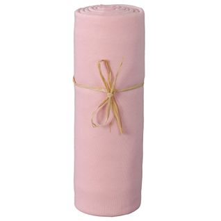 Drap Housse Bébé Jersey Bio Rose