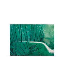 Tête De Lit Déhoussable Forêt 180x110 Cm