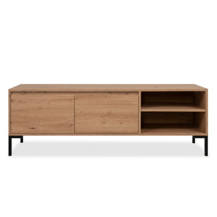 Navi - Meuble TV En Bois Avec Placard 150cm