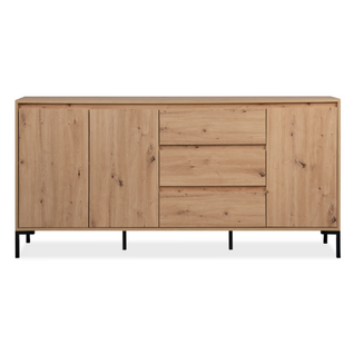 Navi - Buffet En Bois Avec Placards Et Tiroirs 170cm
