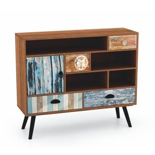 Buffet Industriel Multicolore Alto