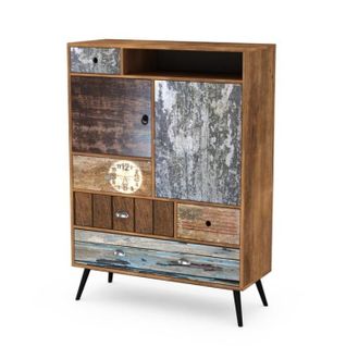 Buffet Haut Industriel Multicolore Alto