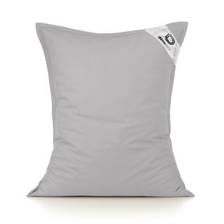 Housse Pour Pouf Géant XL 120x80cm - Gris Galet