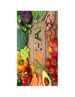 Tapis De Cuisine Vegan Vert - 50x180cm