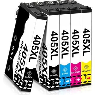 Pack De 5 Cartouches 405 XL Compatibles Pour Imprimante Epson 405 Xl