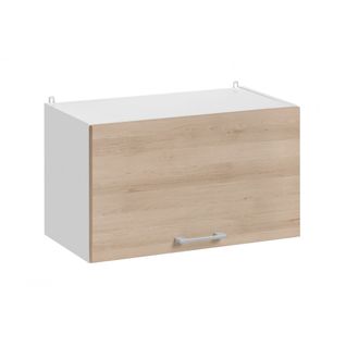 Meuble Haut De Cuisine Eco Chene Naturel 1 Porte Relevable L 60 Cm