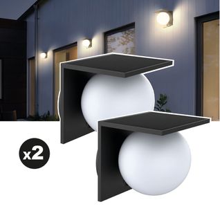 Lot De 2 Lampes Solaires Ezilight® Solar Wall S26
