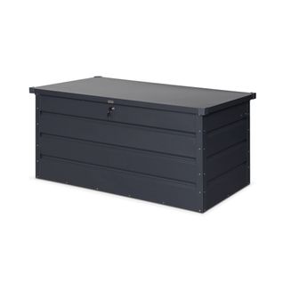 Coffre De Jardin En Métal - Detroit- 385l Anthracite