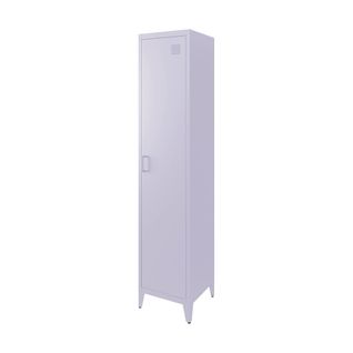 Armoire Chambre En Acier Lilas 4 Espaces De Rangement. Casier