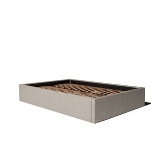 Lit Coffre 140x190cm - Beige - Collection Emma