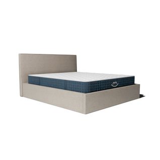 Pack Matelas Hybride 140x190cm Accueil à Mémoire De Forme Premium et Lit Coffre Design