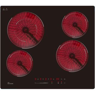 Table De Cuisson Vitrocéramique Trcpv4650b Triomph 4 Foyers 6500w