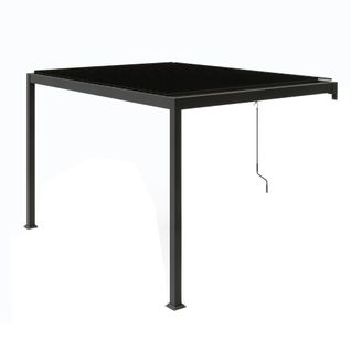 Agadir - Pergola Bioclimatique Adossée 3x4m - Aluminium
