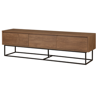 Haye - Meuble TV Industriel Avec Tiroirs