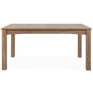 Table à Manger Extensible Effet Bambou 6/8 Personnes 160/200 Cm - Romi