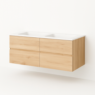 Ensemble Meuble Vasque Niza Az 140cm Roble Collet