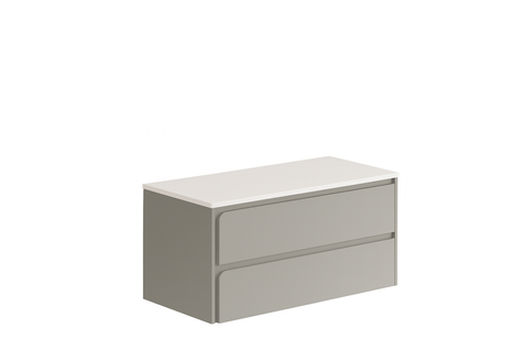 Ensemble Meuble Indico Quarzo+ Vasque Céramique Flat 100cm