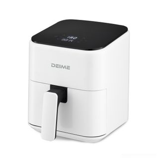 Friteuse Sans Huile 2,5 L 1000 W Écran Tactile Cuisson 360° – Blanc