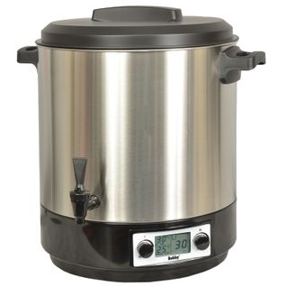 Steri Pro Inox XL LCD Stérilisateur De Bocaux Électrique Cuve Inox - Écran LCD Robinet Et Minuteur