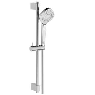 Ensemble De Douche Idealrain Evo Barre 60 Cm Et Douchette Diamant 11 Cm 3j Chrome