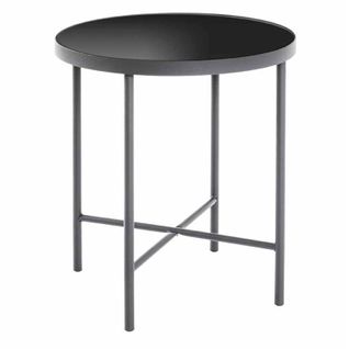Table D'appoint Design "laila" 47cm Noir