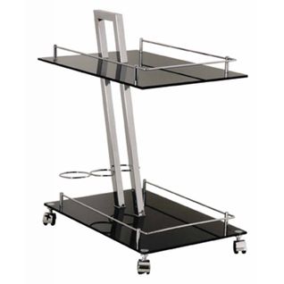 Desserte De Cuisine Design "revue" 72cm Noir