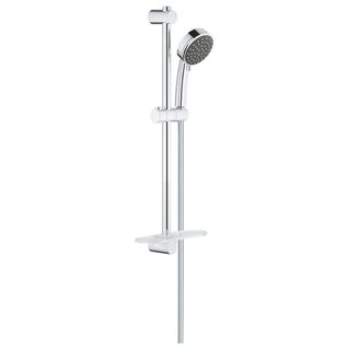 Pommeau De Douche Grohe Quickfix Vitalio Comfort 100 2 Jets Avec Flexible Et Barre