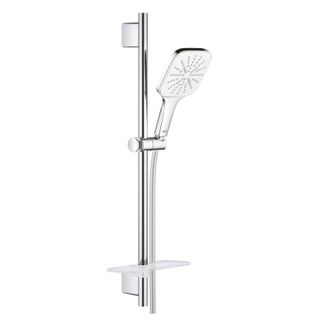 Pommeau De Douche Grohe Quickfix Vitalio Smartactive 130 3 Jets Avec Barre Et Tablette