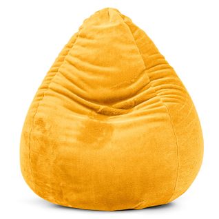 Pouf Softy XXL Moutarde