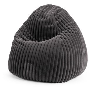 Pouf Poire Raya XXL Anthracite