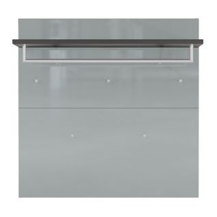 Penderie Murale Design Verre Gris 5 Crochets 1 Penderie Artom