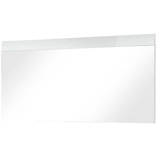 Grand Miroir Blanc Laqué 134 X 63cm Alama